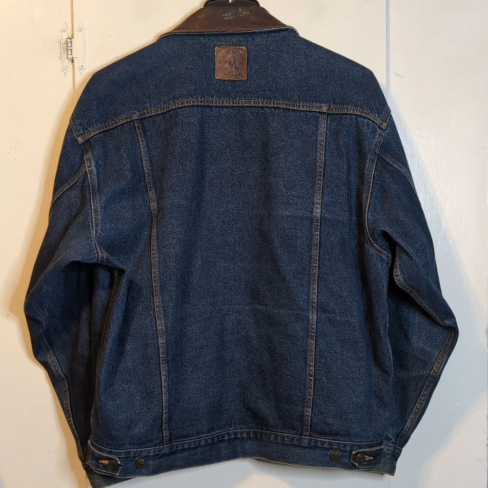 Vintage Marlboro Country Store jean jacket men's large - Picture 7 of 9
